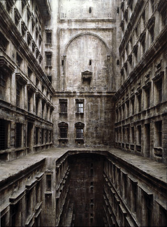 Via Volterra 42/II 95 x 71 cm, 1999, Öl auf Polyvinyl/Leinwand