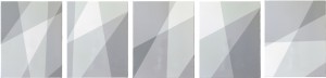 Q_30.341, 2010 | Q_30.342, 2010 | Q_30.344, 2010 | Q_30.345, all 2010, lacquer on canvas, 46 x 37 cm Q_30.347, 2010 Lacquer on canvas 46 x 37 cm
