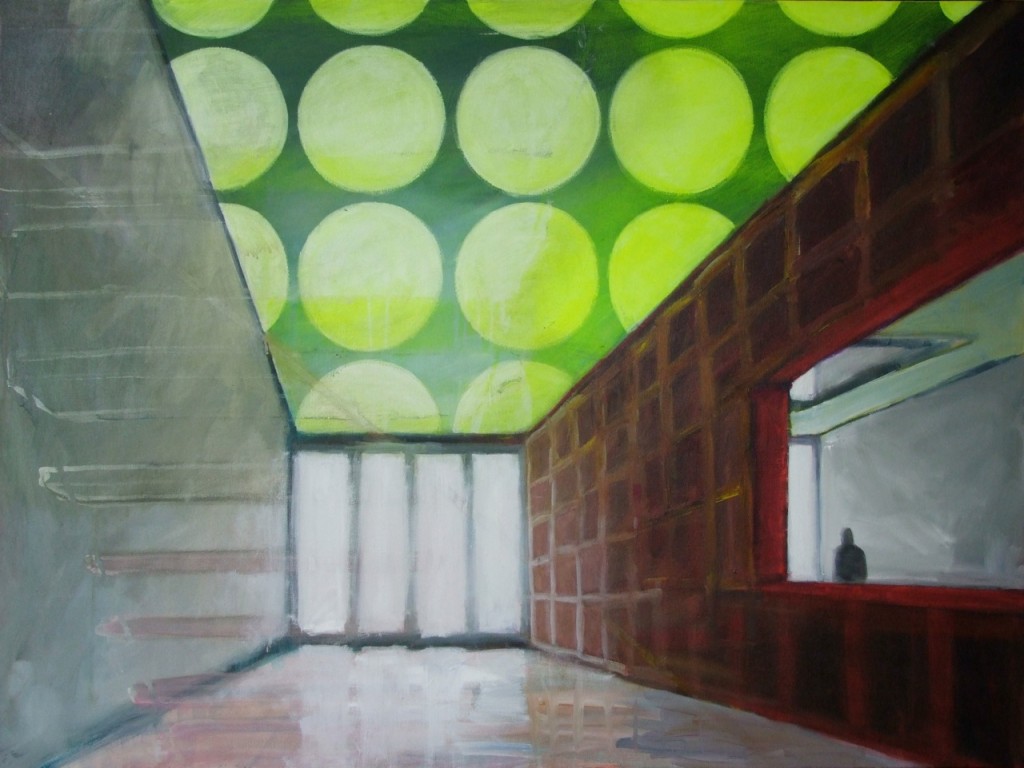 Foyer, Acryl auf Leinwand, 90 x 120 cm, 2011