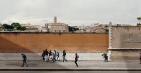 Quo Vadis, 2013, 50 x 200 cm