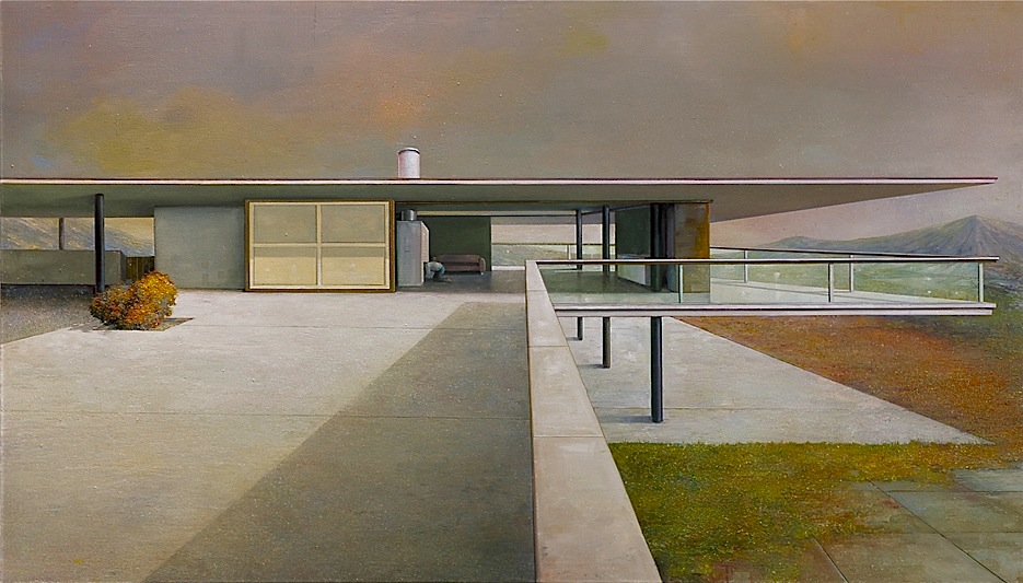modern house 4 - 120cm x 210cm - oil/canvas - 2010 