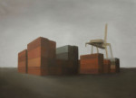 Site Industriel 181 (2012, 73x100 cm, huile sur toile)