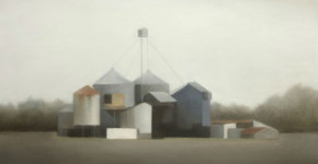 Site Industriel 153 (2011, 114x162 cm, huile sur toile)