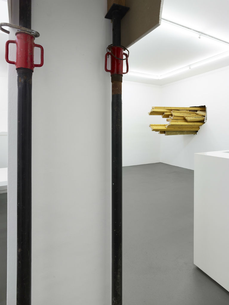 Break through the Lines, 2013, Installation in der Galerie Christian Lethert, Köln