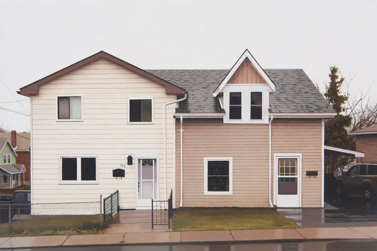143 Raglan, 4 x 6 inches, Oil on wood panel, 2012