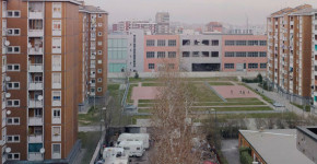 Ansicht der „Case Rosse“, Mailand, 2011 © Tommaso Bonaventura, Alessandro Imbriaco und Fabio Severo