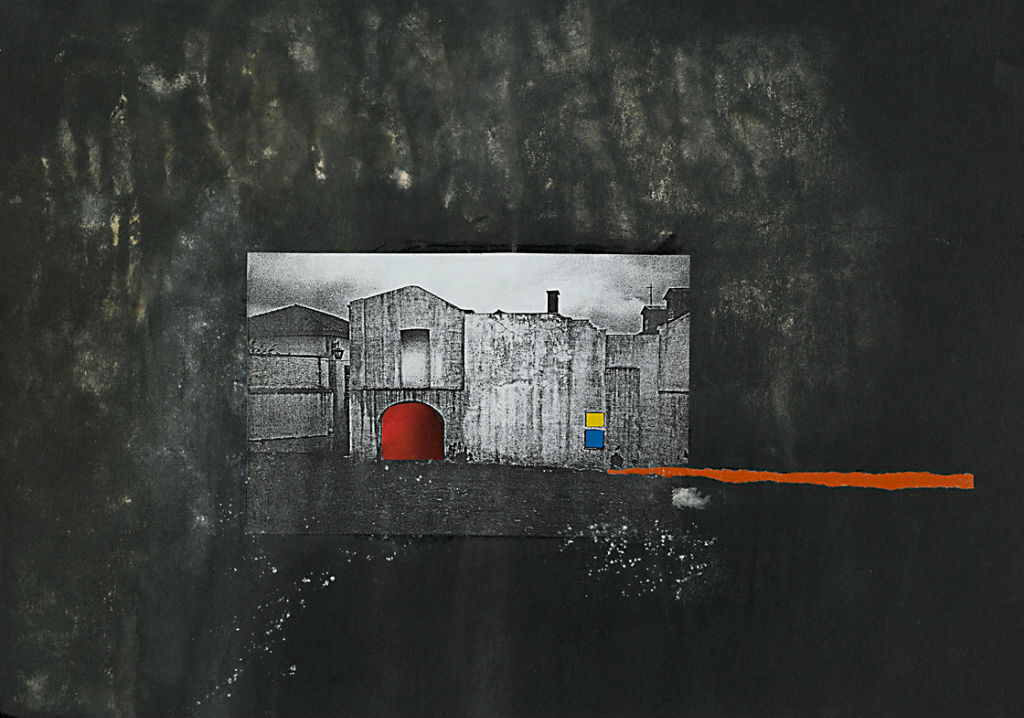 Bauhaus, Portugal 1986, Collage, 2013 (c) Karin Schneider-Henn