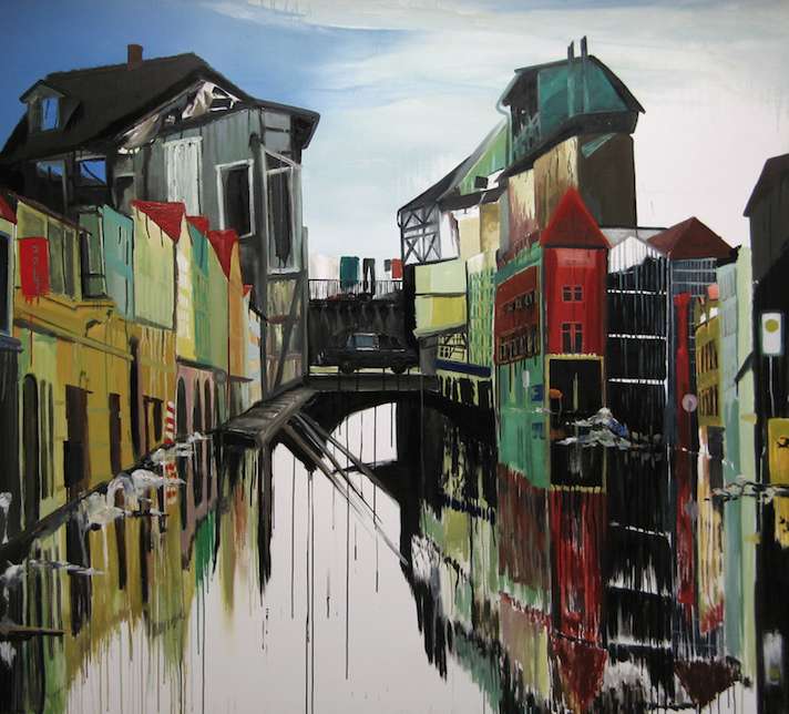 Venice Altmark, Öl auf Leinwand, 180 x 200 cm, 2013