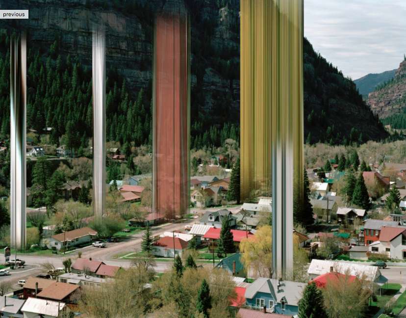 Ralf-Brueck: Twin Peaks / DISTORTION SERIES, 2011 © Ralf Brueck