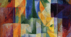 Fensterbild (Les Fenêtres simultanées sur la ville), 1912, Kunsthalle Hamburg