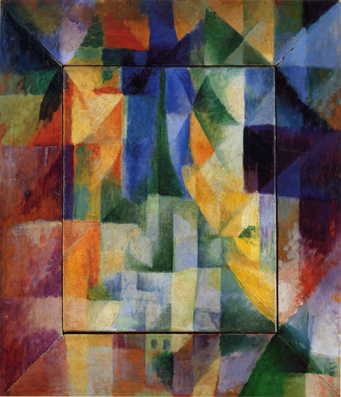 Fensterbild (Les Fenêtres simultanées sur la ville), 1912, Kunsthalle Hamburg