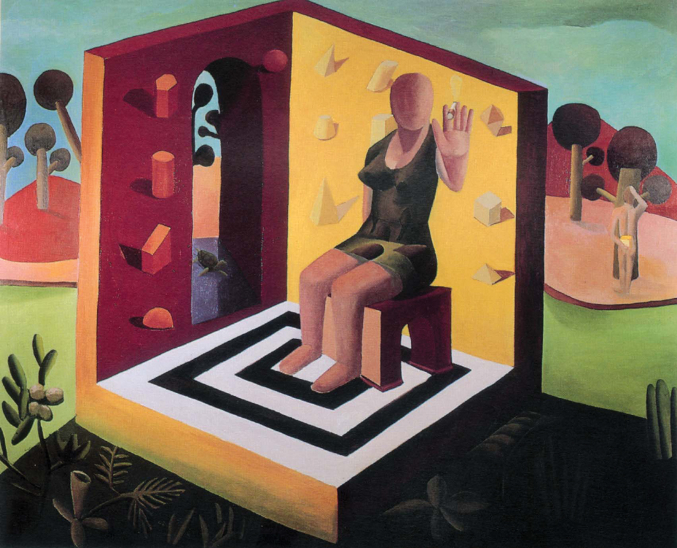 El no de karateca, 1991, 130 x 160 cm