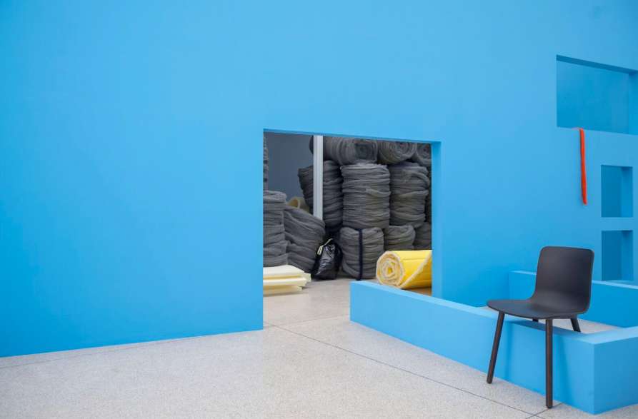 Jean-Pascal Flavien: ›house with things behind‹, Heidelberger Kunstverein, 2018, Photo: © Thilo Ross