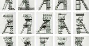 Bernd und Hilla Becher: Fördertürme, D, B, F, 1963–1982 © Estate Bernd & Hilla Becher, vertreten durch Max Becher Courtesy Die Photographische Sammlung/SK Stiftung Kultur Bernd und Hilla Becher Archiv, Köln, 2018